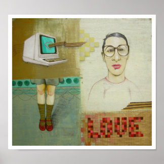 dator älskare poster