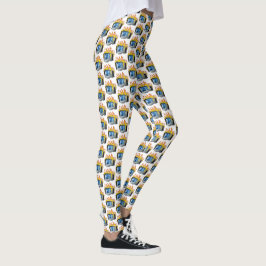 Dator Fire All-over-Print Leggings