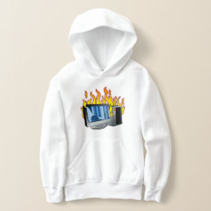 Dator Fire Kids' Pullover Hoodie T Shirt