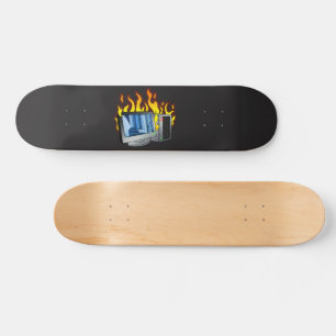 Dator Fire Skateboard-däck Mini Skateboard Bräda 18,5 Cm