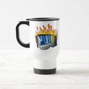 Dator Fire Travel/kommuter Mugg
