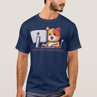 Dator för kugghjul t shirt