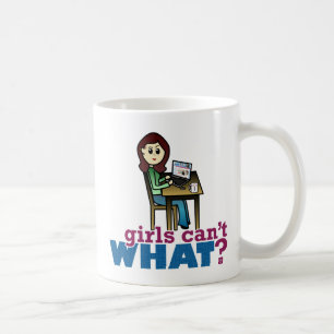 Dator Geek - ljus Kaffemugg