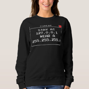 Dator Hacker Geek för binär kodning för programvar T Shirt