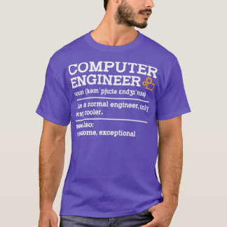 Dator Ingenjör Definition Noun-dator T Shirt