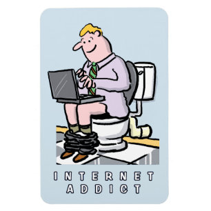 Dator-, Internet- och Social-mediaberoende Magnet