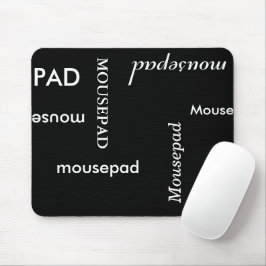 Dator - Mousepad B/W Musmatta