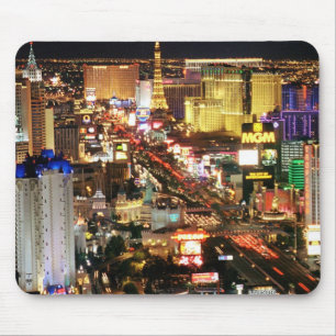 Dator Mousepad för Las Vegas natthorisont Musmatta