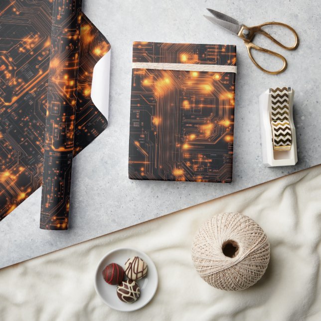 Dator och elektronik presentpapper (Hantverk)