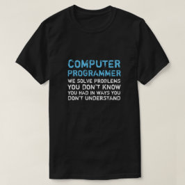 Dator Programmer Funny T-shirt
