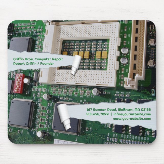 Dator Reparera musknapp Musmatta (Framsidan)