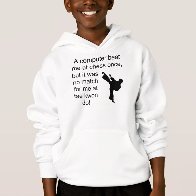 Dator TaeKwonDo T-shirt (Framsida)
