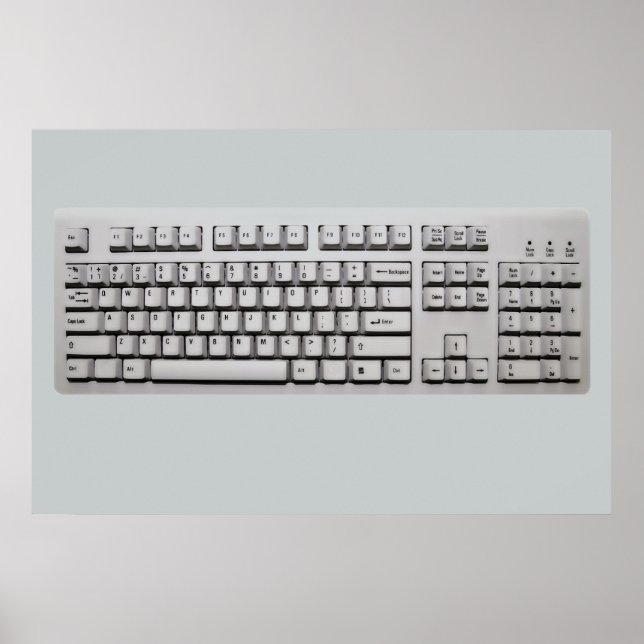 dator tangentbord poster (Framsidan)