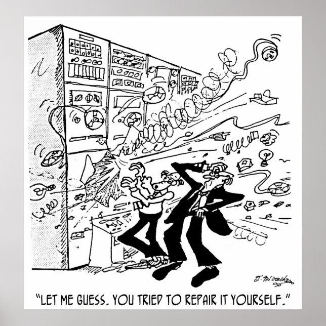 Dator-Tecknad 4637 Poster (Framsidan)