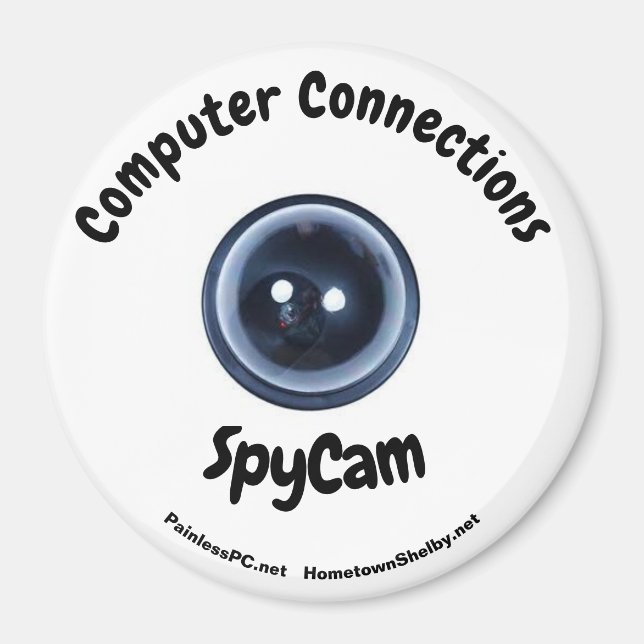 Datoranslutningar SpyCam Magnet (Framsidan)