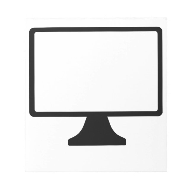Datorbildskärm Anteckningsblock (Framsida)