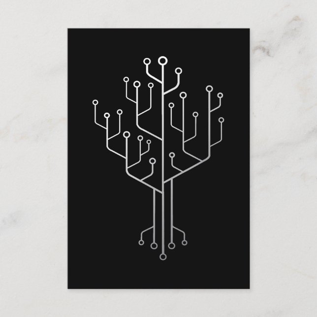 Datorchipsträdprogrammerare Kodare Ingenjör Teknik Tilläggskort (Framsida)