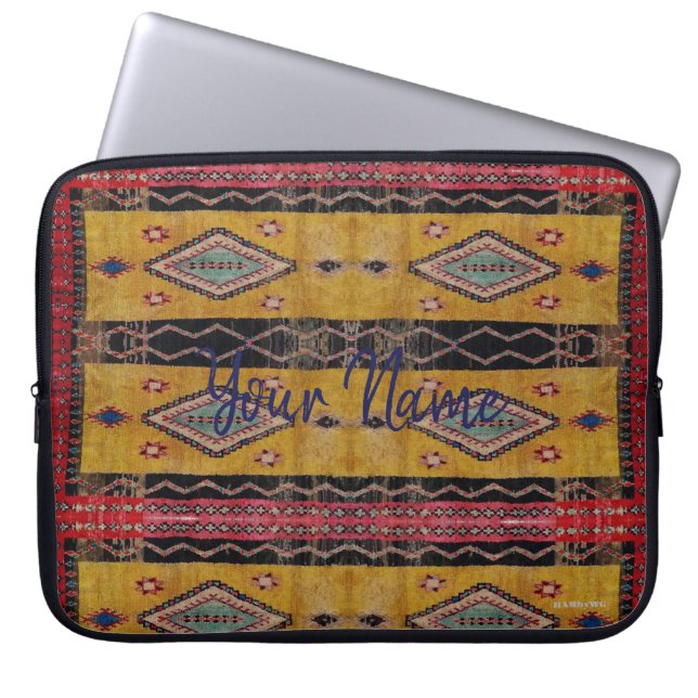 Datorcover bohemisk hippie HAMbyWG Laptop Fodral (Framsidan)