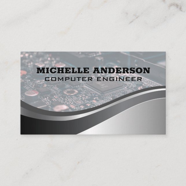 Datordelar | Maskinvara Visitkort (Framsida)