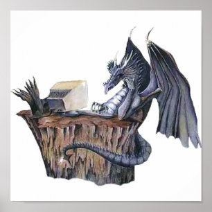 Datordrake Poster