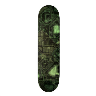 Datoren går runt bakgrund skateboard bräda 21,5 cm