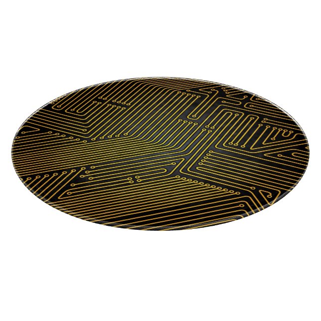 Datoren går runt stiger ombord mönster (Hörn)