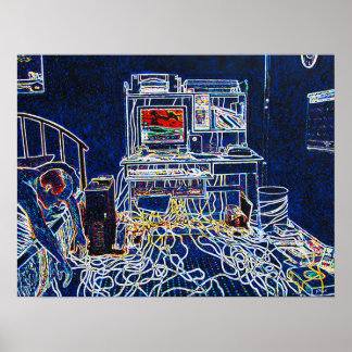 Datorer och trådar poster