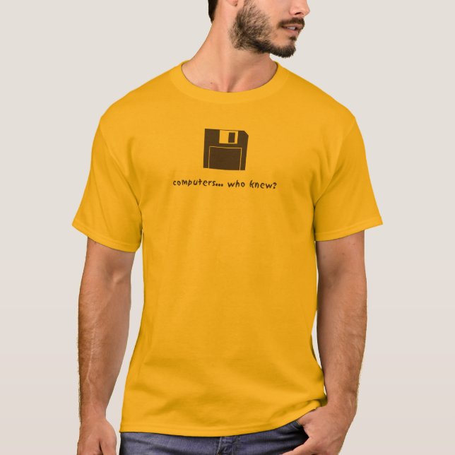datorer… vem visste? t-shirt (Framsida)