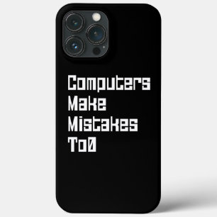 Datorerna gör fel på 0 Fodral-matade iphone case
