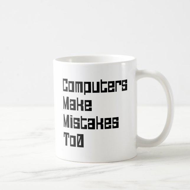 Datorerna gör fel till 0 kaffemugg (Höger)