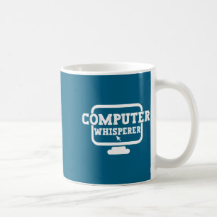 Datorflüsterare Teknik Suprt nördarna Geek Roligt Kaffemugg