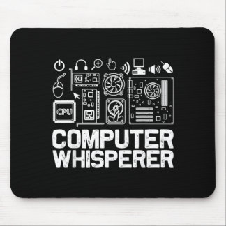 Datorflüstraträja Tech Support Nördar nörd Musmatta