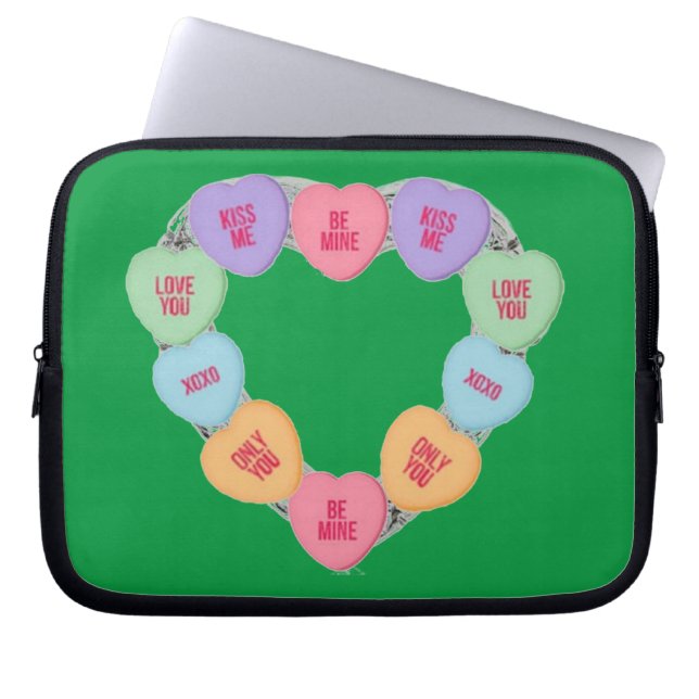 Datorfodral Candy Love Hearts (Framsidan)