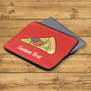 Datorfodral i form av pizzabit