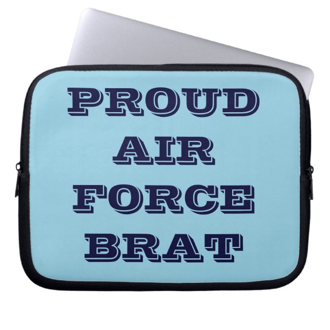 Datorfodral Stolt Air Force Brat (Framsidan)