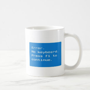 DatorGeek - fel.  Ingen tangentborddrinkware Kaffemugg