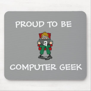 DatorGeek Mousepad (grå färg) Musmatta