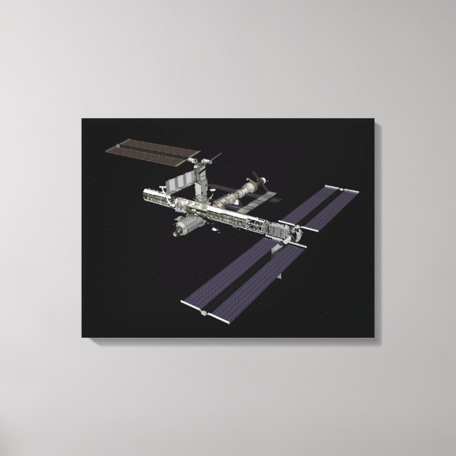 Datorgenererad vy 18 canvastryck (Framsida)