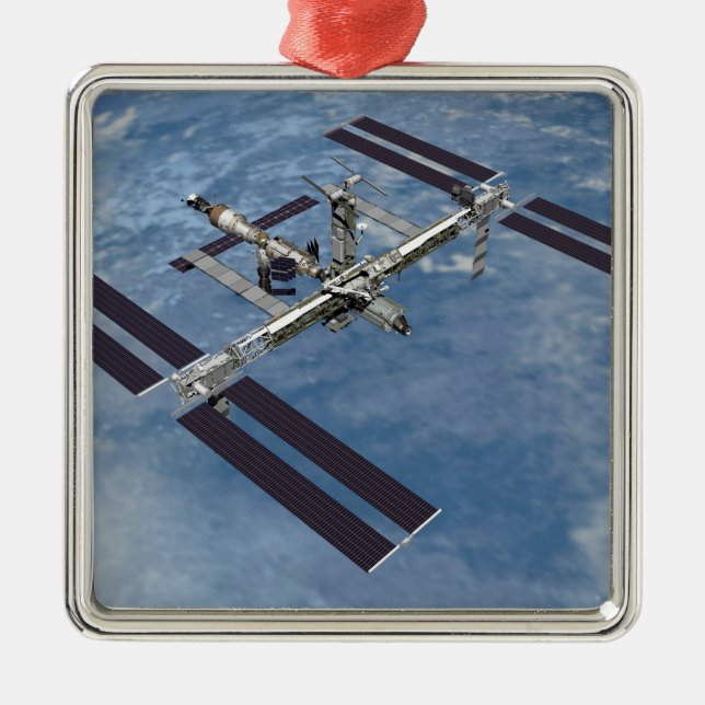 Datorgenererad vy 22 julgransprydnad metall (Framsidan)