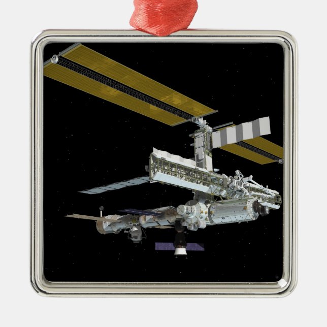 Datorgenererad vy 26 julgransprydnad metall (Framsidan)