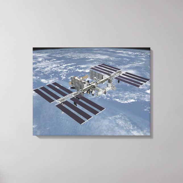 Datorgenererad vy 27 canvastryck (Framsida)