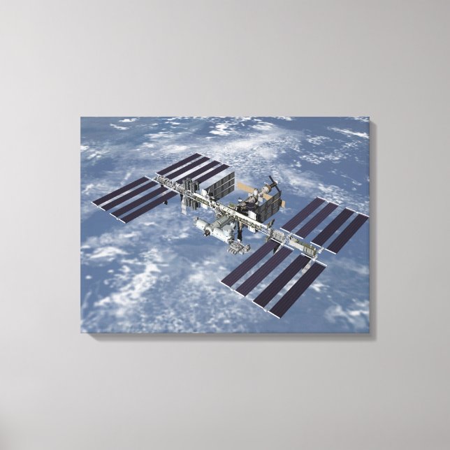 Datorgenererad vy 2 canvastryck (Framsida)