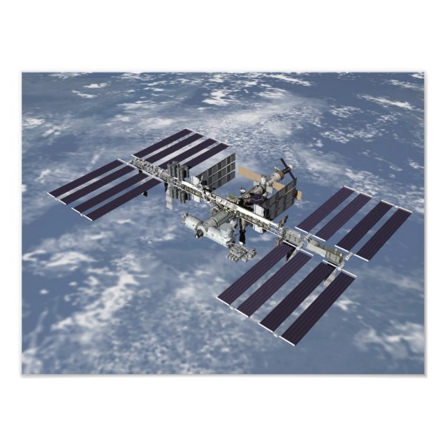 Datorgenererad vy 4 fototryck (Framsidan)