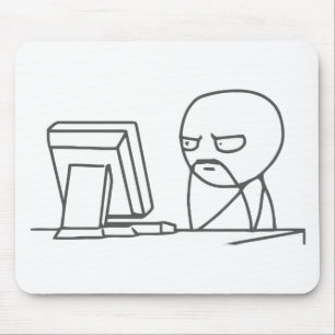 Datorgrabb Meme - Mousepad Musmatta