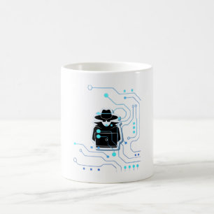 Datorhackare - gratis leverans kaffemugg