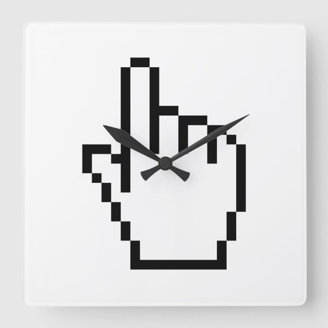 DATORHANDPOINTER/MUSKURSOR FYRKANTIG KLOCKA (Framsida)