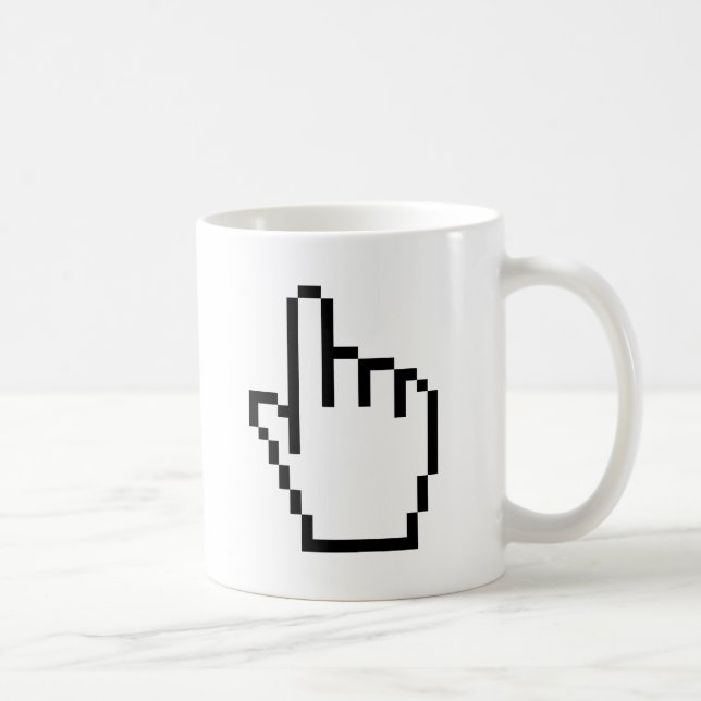 DATORHANDPOINTER/MUSKURSOR KAFFEMUGG (Höger)