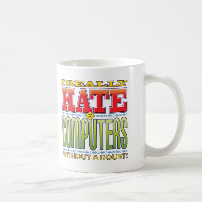 Datorhatansikte Kaffemugg (Höger)