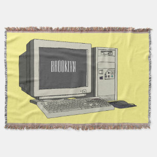 Datorillustration för tecknad filt