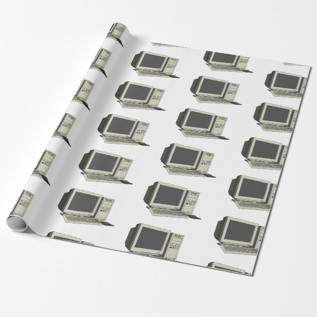 Datorillustration för tecknad presentpapper (Utrullad)